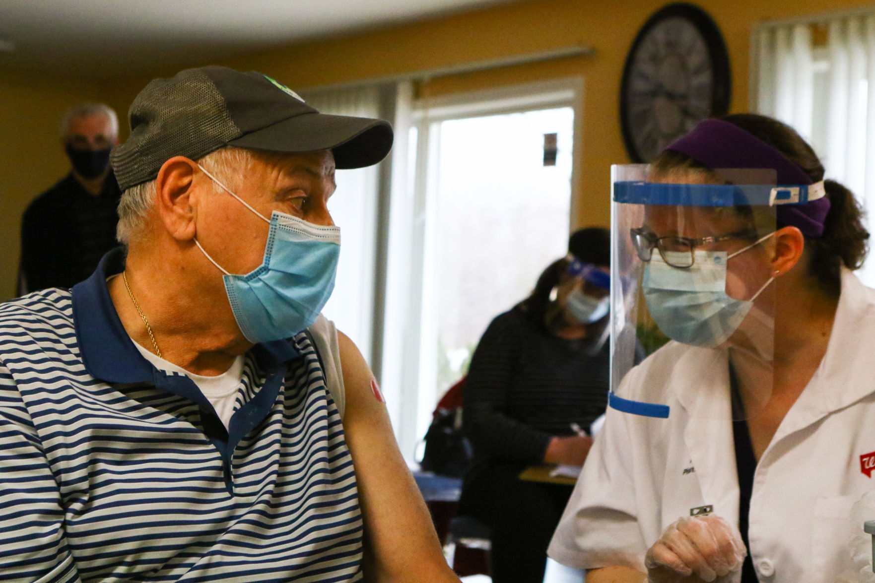 COVID-19 vaccine administered at AHEPA apartments